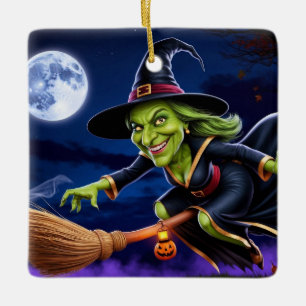 Halloween / Witch Keramisch Ornament