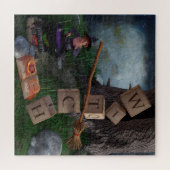 Halloween Witch Legpuzzel (Horizontaal)