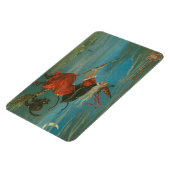 Halloween Witch Magnet Magneet (Linkerzijde)