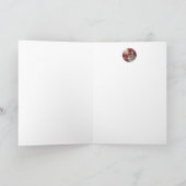 Halloween Witch Mouse Pumpkin Seed Waterverf Art Kaart (Binnen)