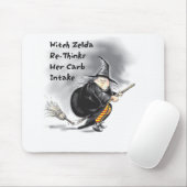 Halloween Witch-muispad Muismat (Met muis)