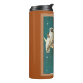 Halloween Witch & Owl Thermosbeker (Gedraaid links)