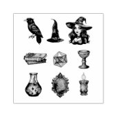 Halloween Witch Pack  Rubberstempel (Afrduk)