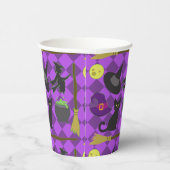 Halloween Witch Paper Cup Papieren Bekers (Rechts)
