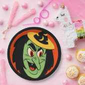  Halloween Witch Papieren Bordje (Feest)