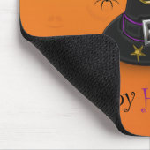 Halloween Witch Pet met spin Muismat (Hoek)