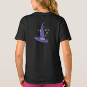 Halloween Witch Pet T-shirt (Achterkant)