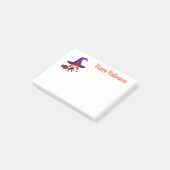 Halloween Witch Post Het merkt op Post-it® Notes (Schuin)