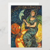 Halloween Witch Poster Kaart (Voorkant / Achterkant)