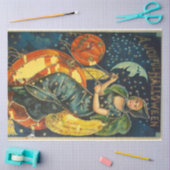 Halloween Witch Poster Tissuepapier (Craft)