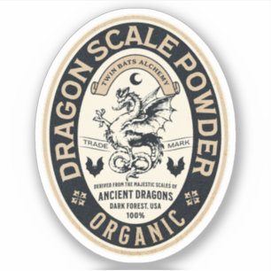 Halloween Witch Potion Apothecary Fles Label