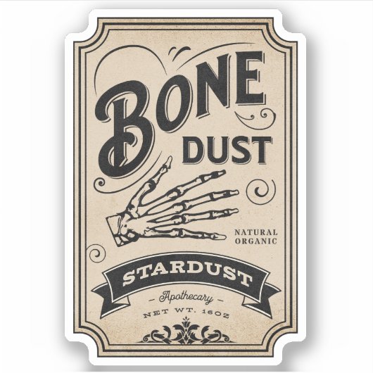 Halloween Witch Potion Apothecary Fles Label (Voorkant)