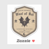 Halloween Witch Potion Apothecary Fles Label (Vel)