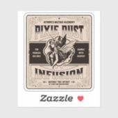 Halloween Witch Potion Apothecary Fles Label (Vel)