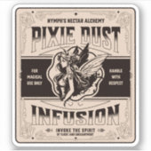 Halloween Witch Potion Apothecary Fles Label (Voorkant)