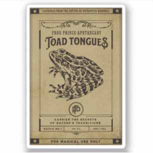 Halloween Witch Potion Apothecary Fles Label