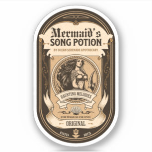 Halloween Witch Potion Apothecary Fles Label