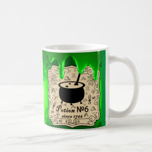 Halloween Witch Potion Coffee Mok, Cup Koffiemok