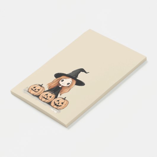 Halloween Witch Pumpkin Notes (Schuin)