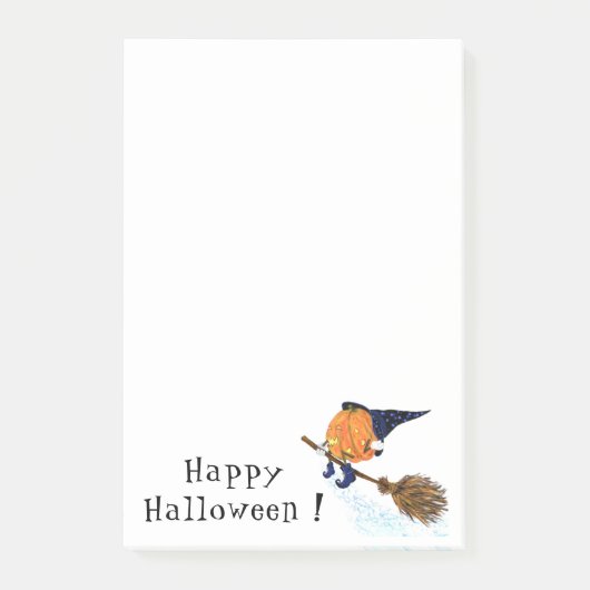Halloween Witch Pumpkin Post-it® notes (Voorkant)