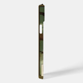 Halloween Witch Riding Broomstick met kat Case-Mate iPhone Case (Achterkant / Rechts)