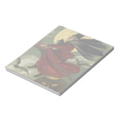  Halloween Witch Riding Broomstick met kat Notitieblok (Gedraaid)