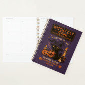 Halloween Witch’s Castle Planner - Nuit magique (Devant avec enveloppe)