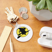 Halloween Witch Silhouette Sleutelhanger