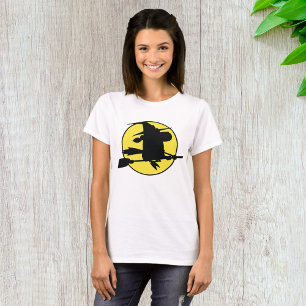 Halloween Witch Silhouette T-shirt