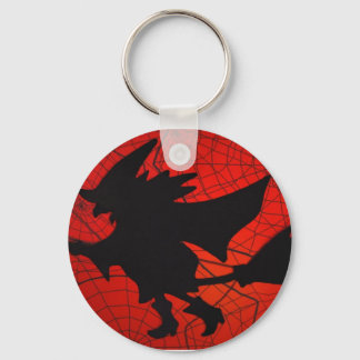 Halloween witch sleutelhanger