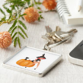 HALLOWEEN WITCH SLEUTELHANGER (Zijkant)
