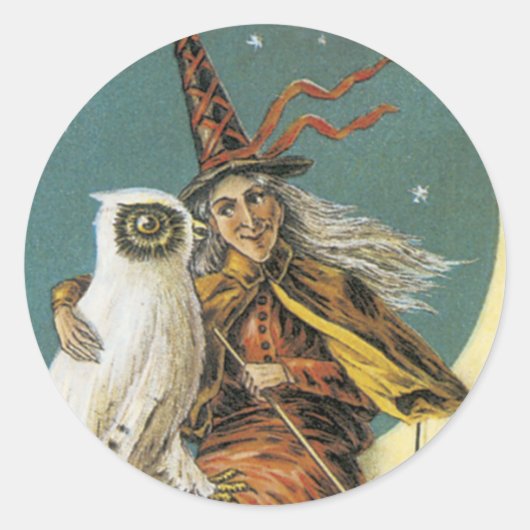 Halloween Witch Stickers (Voorkant)