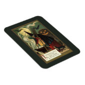  Halloween Witch Stirring Magic Cauldron Magneet (Rechterzijde)