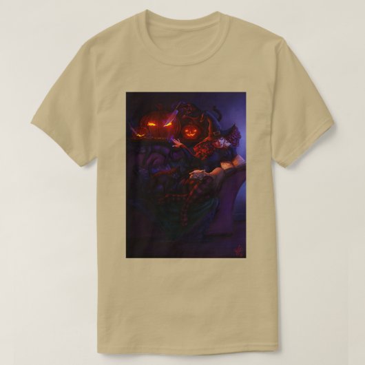 Halloween Witch T-shirt (Design voorkant)