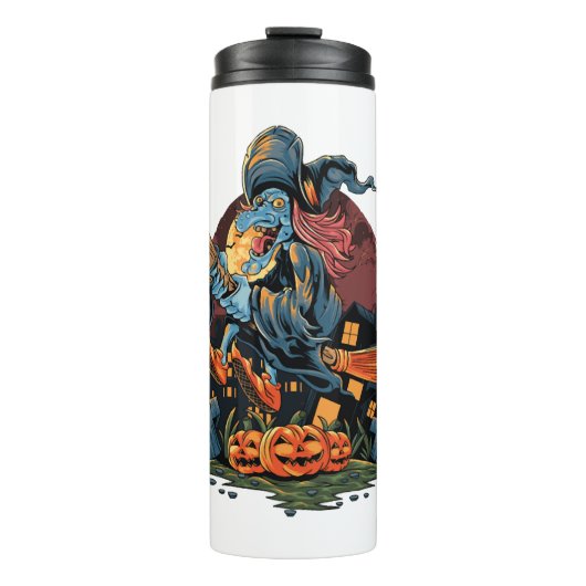 Halloween witch thermosbeker (Voorkant)