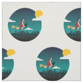 Halloween Witch tissu Befana (Échantillon)