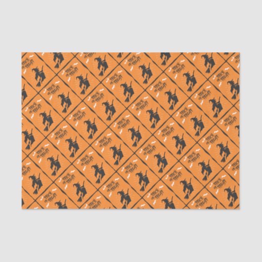 Halloween Witch Tissue Paper Tissuepapier (Voorkant)