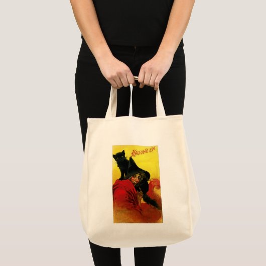  Halloween Witch Tote Bag (Voorkant (product))