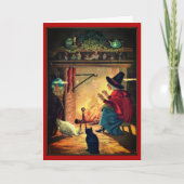  Halloween Witch van Warm Hearth Kaart (Voorkant)