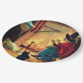  Halloween Witch van Warm Hearth  Papieren Bordje (Gekanteld)