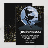 Halloween Witch Volwassen Feest Uitnodigingen (Voorkant / Achterkant)