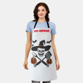 Halloween Witch Warlock Cowboy thema Schort (Gedragen)