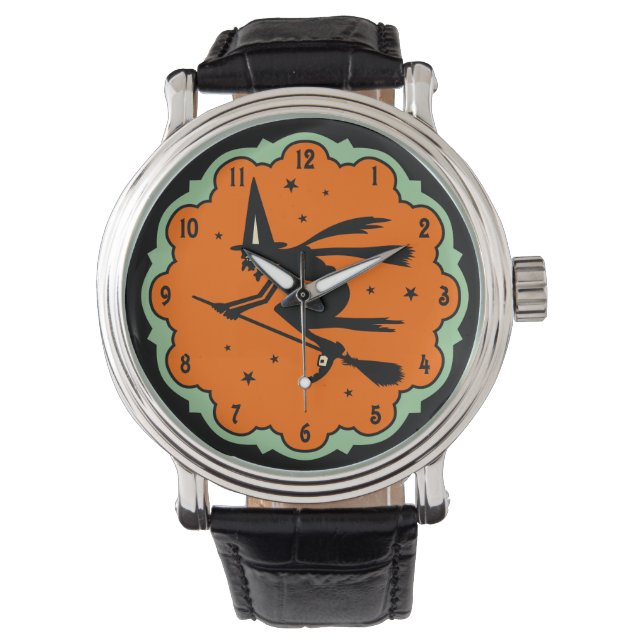  Halloween Witch Watch Horloge (Voorkant)
