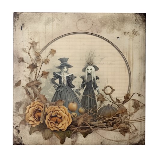  Halloween Witchcraft (12) Tegeltje (Voorkant)