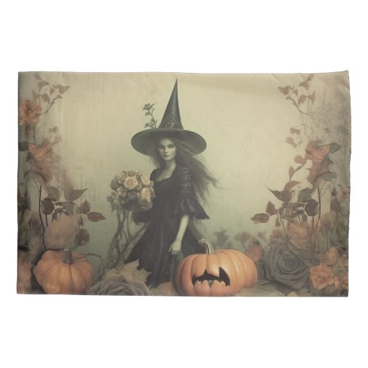 Halloween Witchcraft (3) Kussensloop (Achterkant-Links)