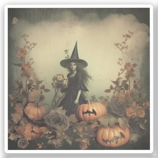 Halloween Witchcraft (3) Sticker (Voorkant)