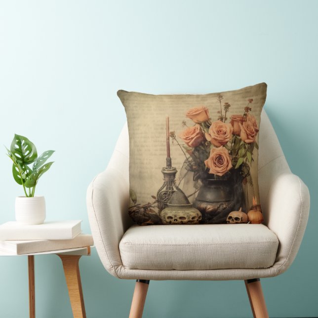  Halloween Witchcraft (4) Kussen (Stoel)