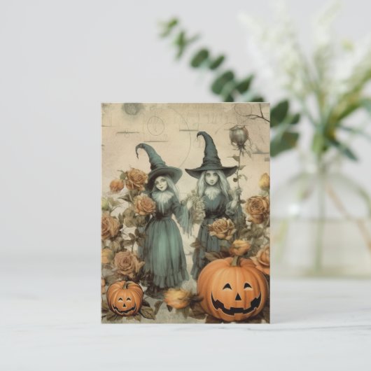 Halloween Witchcraft (6) Briefkaart (Staand voorkant)