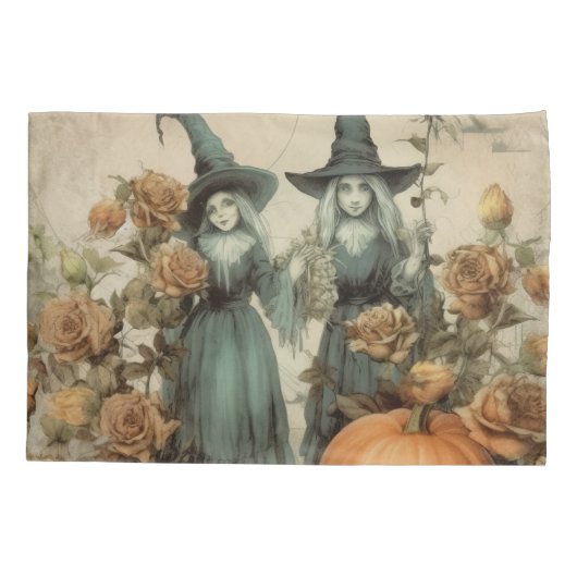  Halloween Witchcraft (6) Kussensloop (Achterkant-Links)