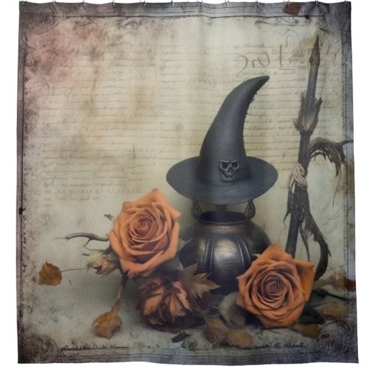  Halloween Witchcraft (8) Douchegordijn (Voorkant)